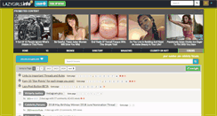 Desktop Screenshot of forums.lazygirls.info