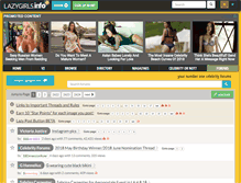 Tablet Screenshot of forums.lazygirls.info